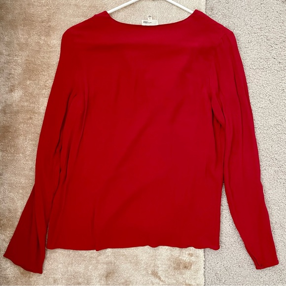 Aritzia Wilfred Red Blouse - Picture 3 of 6